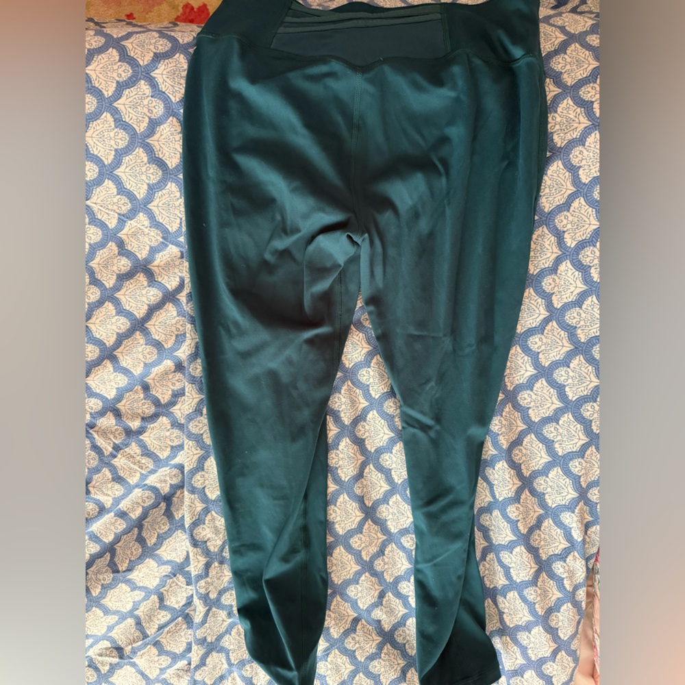 Fabletics Green Mesh Leggings